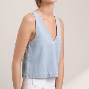 Wilfred Free Arlenis Denim Blouse